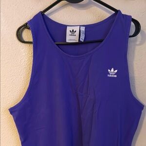 Adidas Violet Sleeveless Top